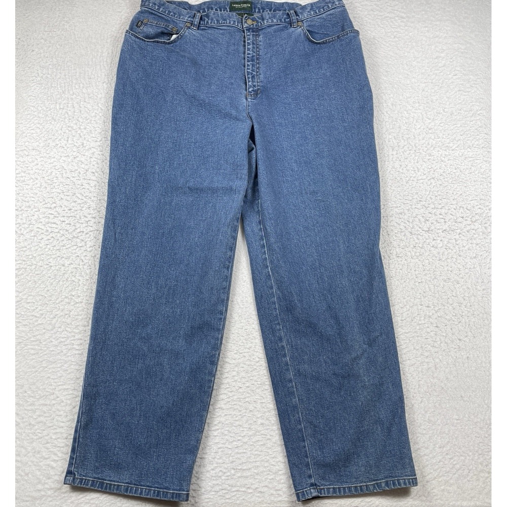 Ralph Lauren Jeans Womens 20 Blue Denim Vintage‎ Lauren Jeans Co Casual Work